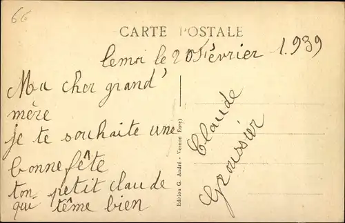 Ak Lommoye Yvelines, Restes de l'ancien Chateau