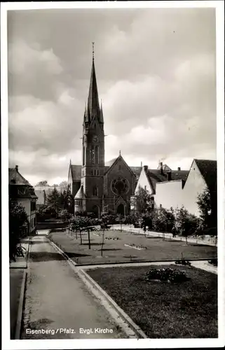 Ak Eisenberg in der Pfalz, Ev. Kirche