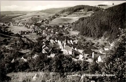 Ak Heimbuchenthal im Spessart, Gesamtansicht