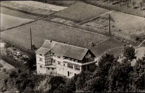 Ak Dedenborn Simmerath Nordrhein Westfalen, Fliegeraufnahme, Gasthaus