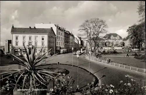 Ak Lüdenscheid im Märkischen Kreis, Straßenstern