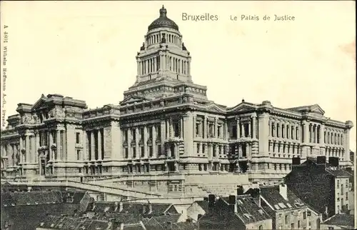 Ak Bruxelles Brüssel, Le Palais de Justice