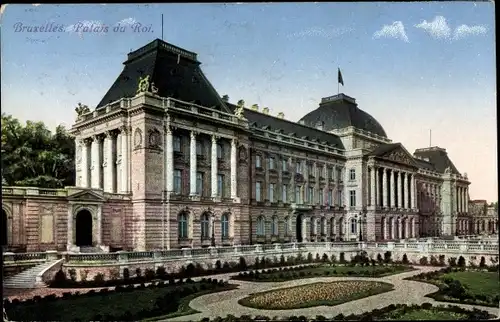Ak Bruxelles Brüssel, Palais du Roi