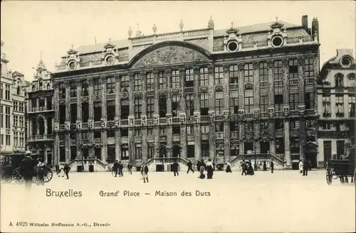 Ak Bruxelles Brüssel, Grand Place, Maison des Ducs