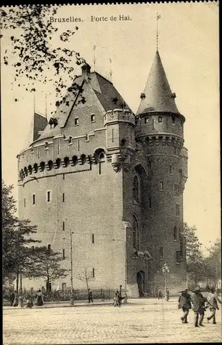 Ak Bruxelles Brüssel, Porte de Hal