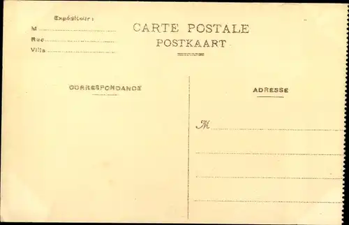 Ak Bruxelles Brüssel, Porte de Hal