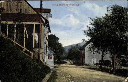 Ak Sievershagen Ottenstein in Niedersachsen, Sievershagener Mühle