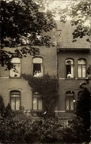 Foto Ak Hansestadt Bremen, Wohnhaus, Anwohner