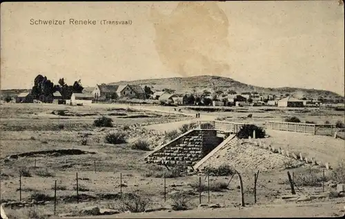 Ak Schweizer Reneke Transvaal Südafrika, Gesamtansicht