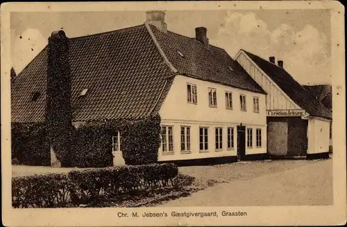 Ak Graasten Gråsten Dänemark, Chr. M. Jebsen´s Gaestgivergaard