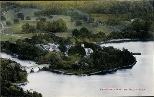 Ak Kenmore Schottland, View from the Black Rock