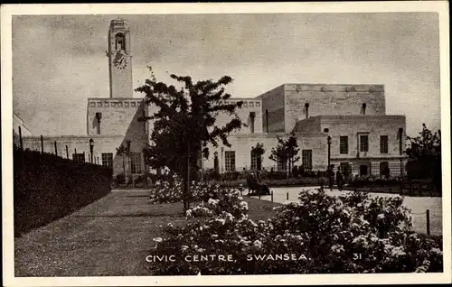 Ak Swansea Wales, Civic Centre