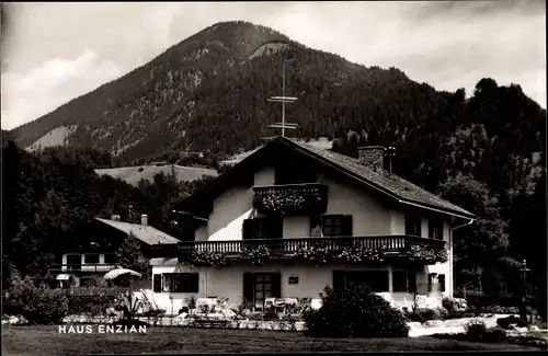 Ak Oberaudorf am Inn Oberbayern, Haus Enzian
