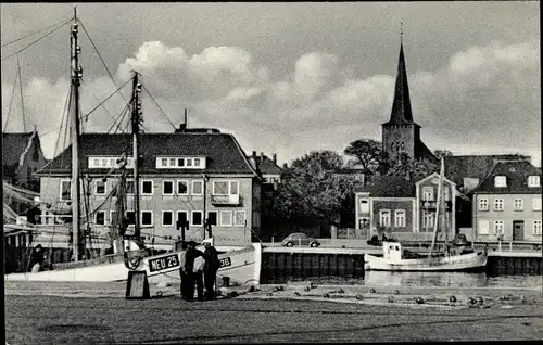 Ak Neustadt in Holstein, Hafen