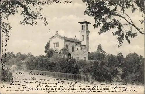Ak Valescure Saint Raphael Var, L'Eglise