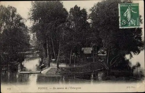 Ak Poissy Yvelines, Ile annexe de l'Esturgeon