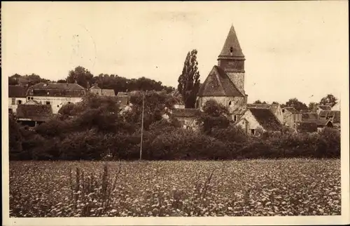 Ak Breval Yvelines, Vue generale