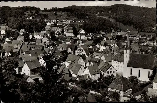 Ak Velden an der Pegnitz Mittelfranken, Ortsübersicht