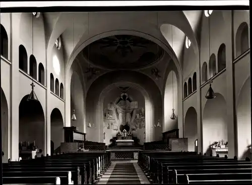 Ak Schweiklberg Vilshofen an der Donau, Benediktiner Abteikirche, Inneres