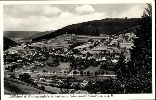 Ak Baiersbronn im Schwarzwald, Gesamtansicht