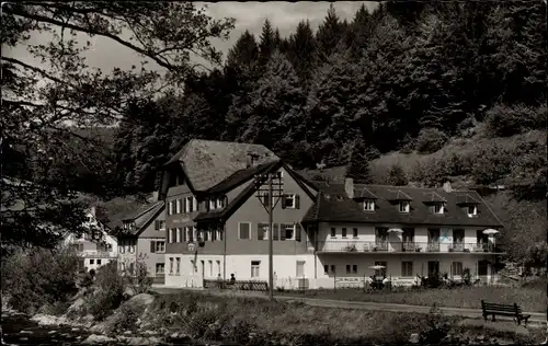 Ak Schönmünzach im Murgtal Baiersbronn im Schwarzwald, Haus Elisabeth