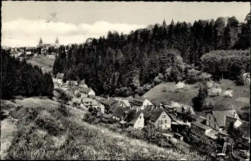 Ak Freudenstadt im Nordschwarzwald, Teilansicht