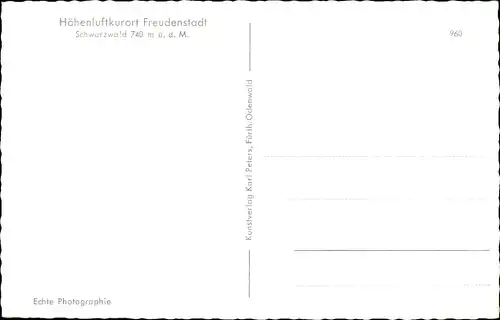 Ak Freudenstadt im Nordschwarzwald, Kurhaus und Foyer, Marktplatz, Kirche