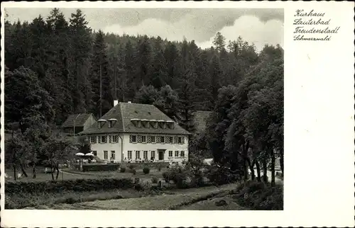 Ak Lauterbad Dietersweiler Freudenstadt im Schwarzwald, Kurhaus