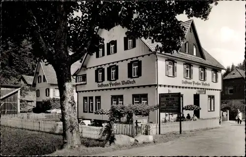 Ak Kirschbaumwasen Forbach im Schwarzwald, Gasthof Waldeck