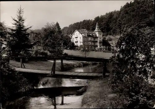 Ak Bad Herrenalb im Schwarzwald, Mönchs Posthotel