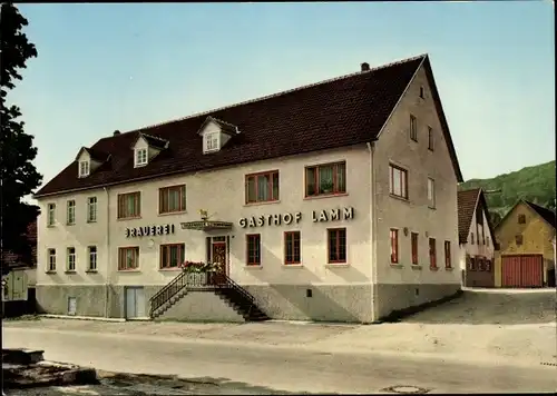 Ak Gruibingen in Baden Württemberg, Gasthof Lamm