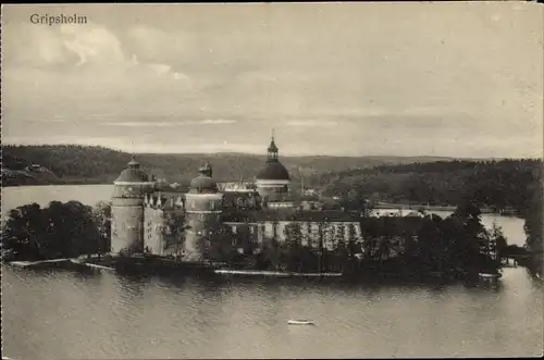 Ak Mariefred Schweden, Schloss Gripsholm