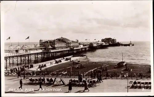 Ak Brighton East Sussex England, Palace Pier