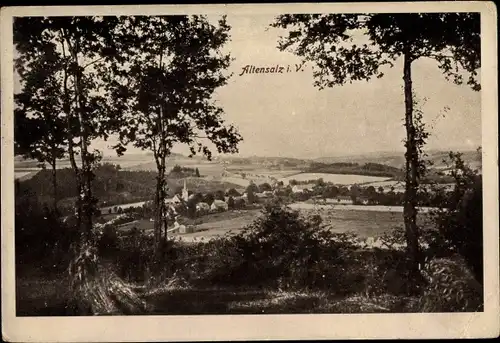 Ak Altensalz Neuensalz Vogtland, Gesamtansicht