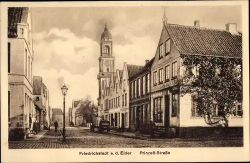 Ak Friedrichstadt an der Eider, Prinzess Straße, Gasthaus