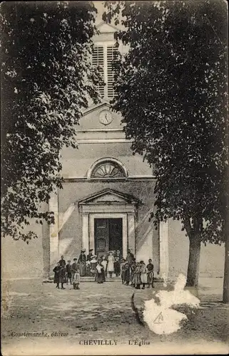 Ak Chevilly Yvelines, L'Eglise