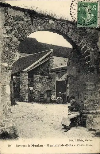 Ak Montalet le Bois Yvelines, Vieille Porte
