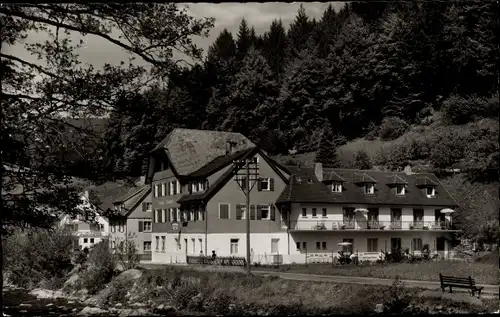 Ak Schönmünzach im Murgtal Baiersbronn im Schwarzwald, Haus Elisabeth