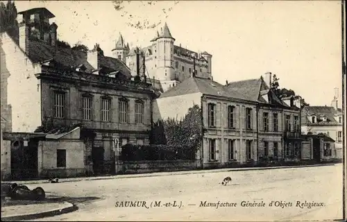 Ak Saumur Maine et Loire, Manufacture Generale d'Objets Religieux