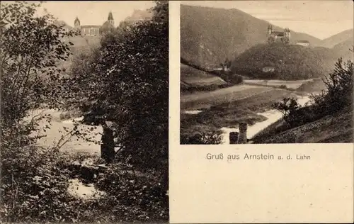 Ak Obernhof an der Lahn, Kloster Arnstein