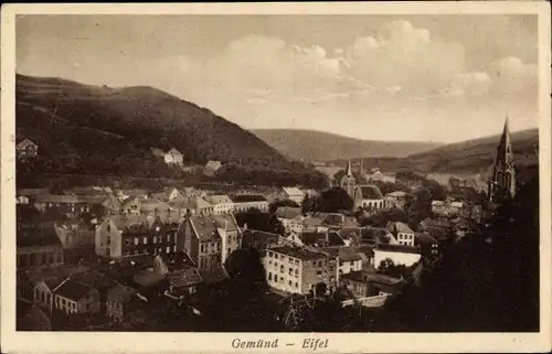 Ak Gemünd Schleiden in der Eifel, Teilansicht