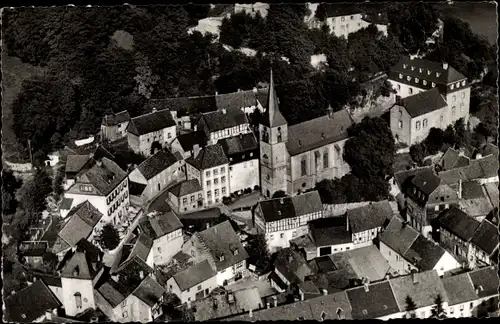 Ak Blankenheim an der Ahr Eifel, Luftbild vom Ort