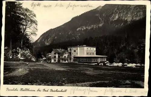 Ak Bischofswiesen in Oberbayern, Hallthurm