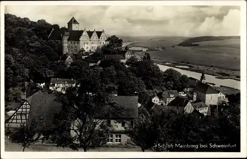 Ak Schweinfurt in Unterfranken Bayern, Schloss Mainberg