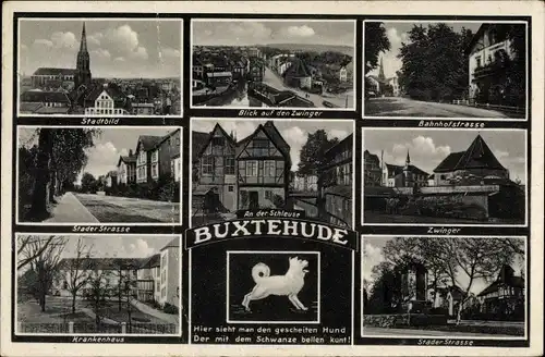 Ak Buxtehude, Stadtbild, Zwinger, Stader Strasse