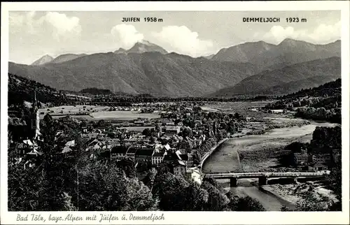 Ak Bad Tölz in Oberbayern, Juifen, Demmeljoch, Ort