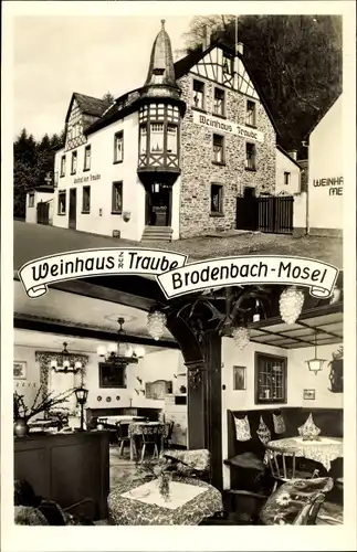 Ak Brodenbach an der Mosel, Weinhaus Zur Traube