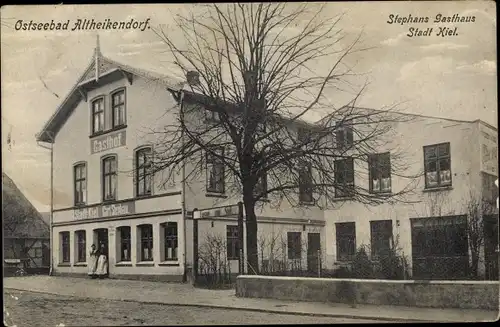 Ak Altheikendorf Heikendorf an der Kieler Förde, Stephans Gasthaus Stadt Kiel