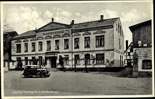 Ak Gelting Landschaft Angeln in Schleswig Holstein, Gasthof