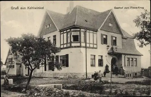 Ak Kahlwinkel im Burgenlandkreis, Gasthof zum Finne-Krug